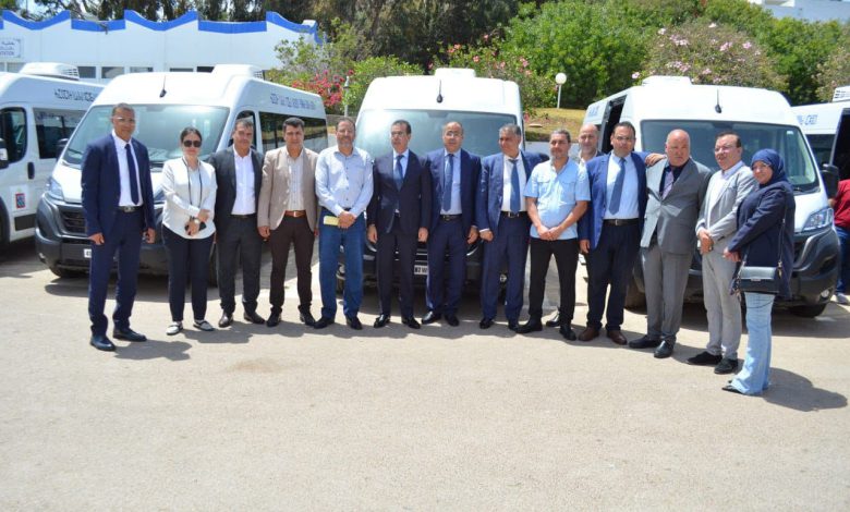 حافلات جديدة لتعزيز خدمات تصفية الدم بإقليم الحسيمة