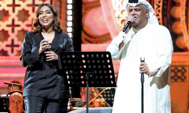 رجاء بلمير تغني إلى جانب نبيل شعيل… تحقيق حلم طال انتظاره (صور)
