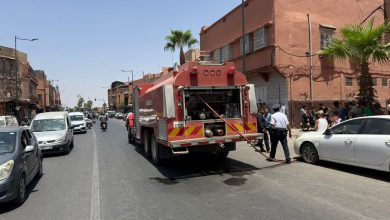 انفجار قنينة غاز داخل منزل يستنفر السلطات بمراكش - صور