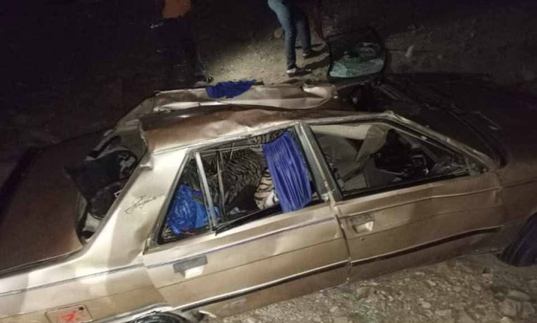 حادثة سير خطيرة عند منعرج “الخطيب” بمدخل ترجيست نواحي الحسيمة