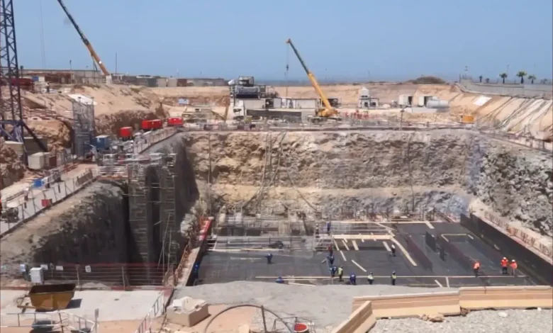 انطلاق أشغال بناء محطة تحلية المياه الجديدة بآسفي
