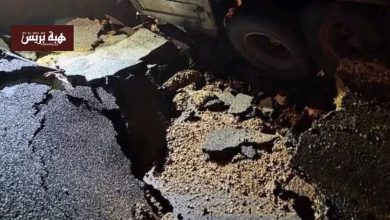 انقطاع حركة السير بين الراشيدية وكلميمة بسبب انهيار قنطرة(صورة)