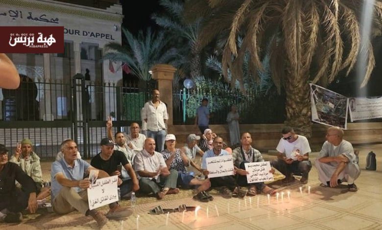 الرشيدية.. اعتصام ليلي لكشف لغز وفاة راعي الغنم بميدلت
